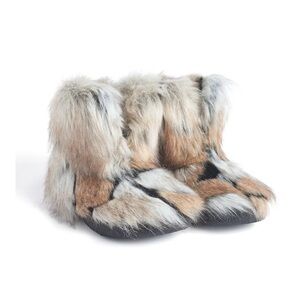 SpiritHoods Wolverine Faux Fur Slipper Booties